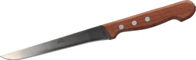 Image de STUBAI Couteau à désosser | 160 mm | Couteau de cuisine en acier inoxydable, avec manche en bois