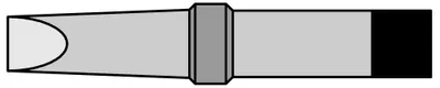 Zdjęcie produktu dla Grot lutowniczy Weller serii PT, kształt dłuta, PT B8/2,4 x 0,8 mm, 425 °C, prosty 4PTB8-1