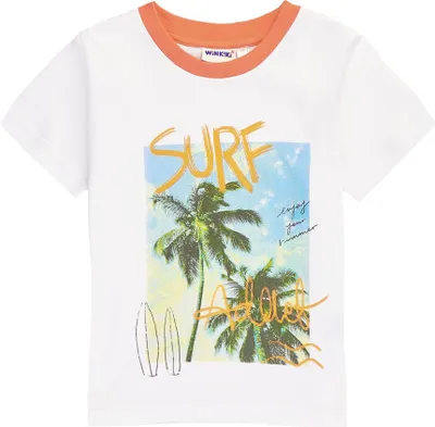 Obrázok produktu pre Chlapčenské tričko Surf - biele - 116