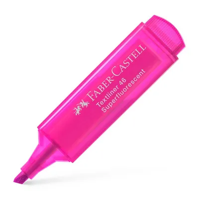 Produktbild von Faber-Castell TEXTLINER 1546, 1 Stück(e), Pink, Meißel/feine Spitze, Pink, Polypropylen (PP), 1 mm