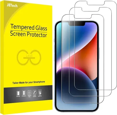 Produktbild von iPhone 14 Plus 6,7 Zoll Schutzfolie Panzerglas Displayschutz 3 Stück