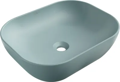 Produktbild von Mexen Rosa Aufsatzwaschbecken 50 x 40 cm Helles mattes Grün - 21095048