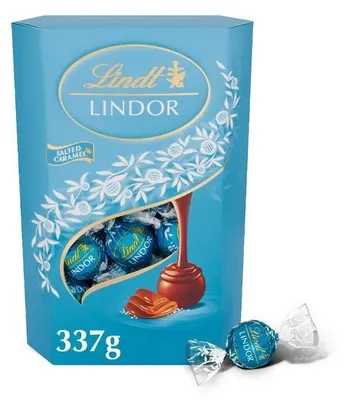 Produktbild von LINDOR Pralinen, Gesalzene Karamell, 337g