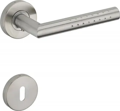 Image de Paire de béquilles pour porte, inox, carré 7mm - THIRARD