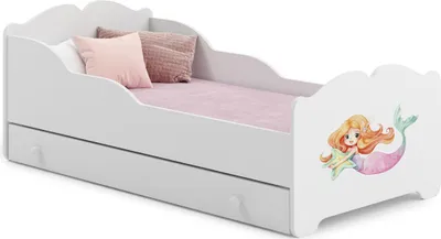 Obrázok produktu pre Detská posteľ Anna 160x80 so zásuvkou - Morská panna