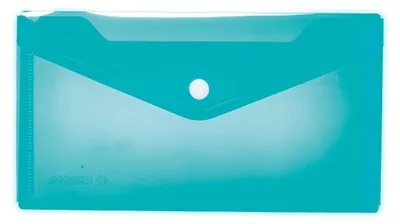 Produktbild von HERMA 20040 Brieftasche DIN lang 22x12cm Hellblau Polypropylen