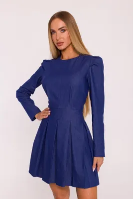 Produktbild von Made of Emotion Minikleid für Frauen Gaudilti M884 himmelblau S