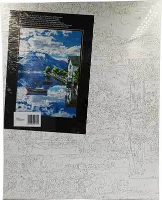 Imagen del producto de Kit de pintura por números "PROVINCIA NORUEGA", 40 x 50 cm, ANTELLA, modelo 11554BS/PN