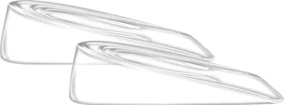 Immagine prodotto di INF Solette rialzanti invisibili in silicone modello maschile 1 paio Trasparente Inner height increase: 2 cm
