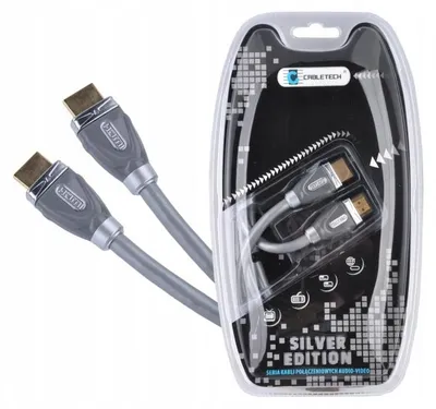 Produktbild von Cabletech 3850-3 HDMI-Kabel Silber 3m