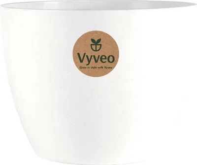 Obrázek produktu pro Vyveo - Květináč Lunda - Bílý - 20x15