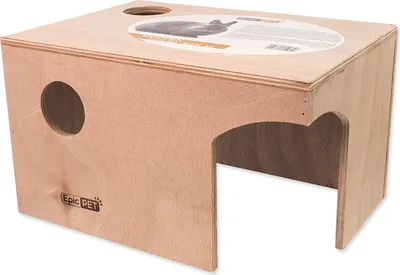Produktbild von Domeček EPIC PET dřevěný XL 35 cm
