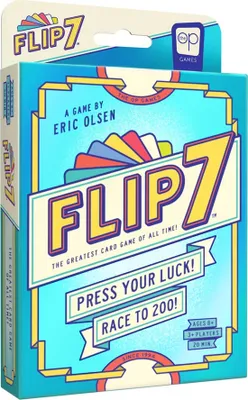 Produktbild von Flip 7 Kartenspiel – Kompaktes Familienspiel mit 94 Karten ab 8 Jahren