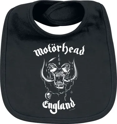 Produktbild von Motörhead Lätzchen Unisex Metal-Kids - England schwarz Standard
