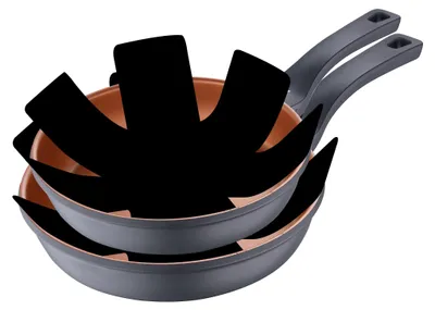 Pannenset 2-tlg. 20+24 cm, Alu, Antihaft, für alle Herdarten