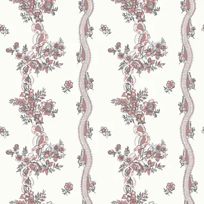 Obrázek produktu pro Duro Tapeta červené květy - 661173 - 53 cm x 10,05 m
