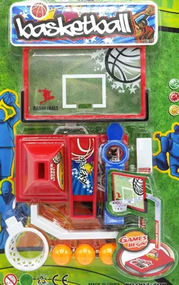 Imagen del producto de Conjunto de baloncesto de juguete Bongers, ideal para jugar y encestar la pelota
