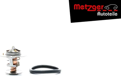 Image de Thermostat liquide de refroidissement température d'ouverture 88 °C METZGER pour entre autres FORD TRANSIT
