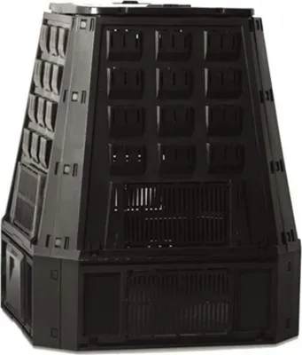 Produktbild von NATURE Thermo Kompostsilo - PP, 600 l, schwarz, faltbar - H107 x 91 x 91 cm