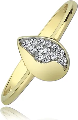 Produktbild von Balia Ring 58 18,5 Gold 333 weißgold Damen Schmuck BGR014G58