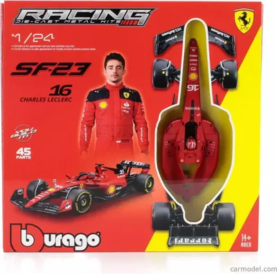 Produktbild von BBURAGO BOLID F1 Ferrari SF-23 Charles Leclerc 1:24 BBURAGO TO BE FOLDED