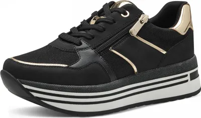 Produktbild von Marco Tozzi Damen Sneaker in Schwarz, Größe 40