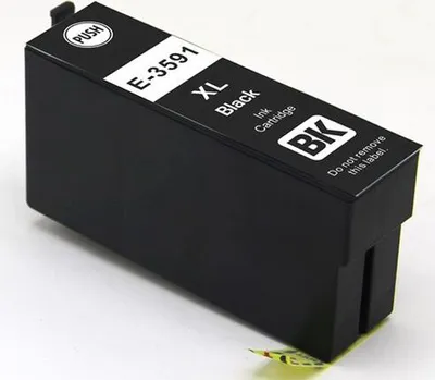 Produktbild von Kompatible Tintenpatrone T3591, T35 XL Black für Epson WorkForce Pro WF-4720 DWF, WF-4725 DWF,  WF-4730 DTWF, WF-4735 DTWF, WF-4740 DTWF