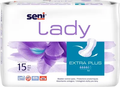 Image de Seni Lady Extra Plus - 20 paquets de 15 protections