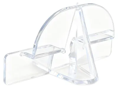 Brillenhalter 10er-Set, transparenter Organizer für Sonnenbrillen