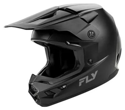 Produktbild von Fly Racing Kinetic Solid Offroad-helm Schwarz S Schwarz S