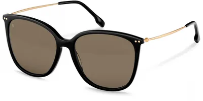 Produktbild von Rodenstock R3343 Black, gold 58/16/145 Damen Sonnenbrillen
