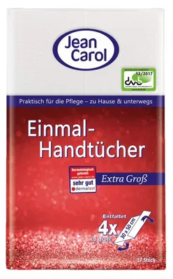 Zdjęcie produktu dla Ręczniki jednorazowe Fur Jean Carol 1 opakowanie