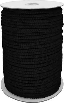 Produktbild von Polyesterschnur 100m Kordel Bekleidungskordel Makrameeschnur Häkelbindung 6mm
