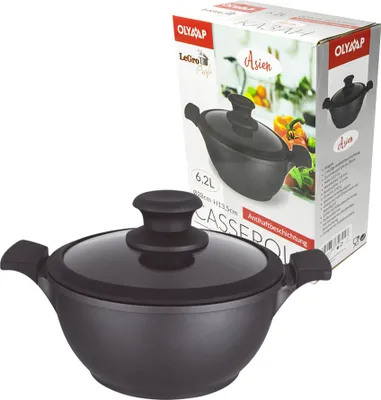 Produktbild von Casserole Asien 6,2 Liter Kazan Kochtopf Induktion WOK