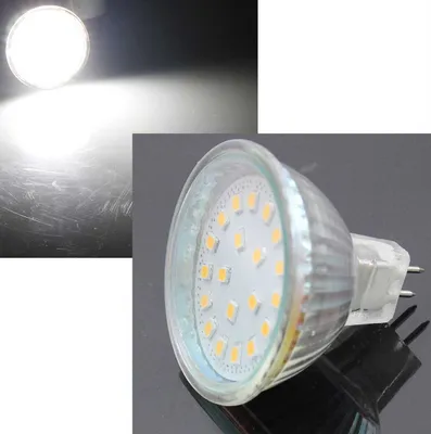 Produktbild von ChiliTec LED Strahler MR16 H55 SMD 120°, 4000k, 420lm, 12V/5W, tralweiß