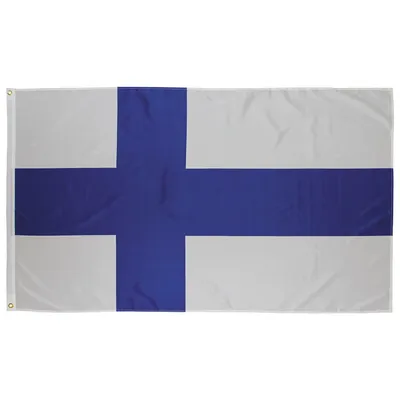 Produktbild von MFH Fahne Finnland Länderflagge Europäische Union Metallösen 150x90cm Polyester