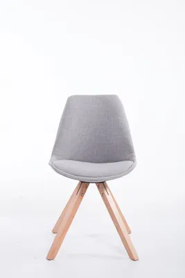 Immagine prodotto di Sedia visitatore Toulouse tessuto Natura Square grigio