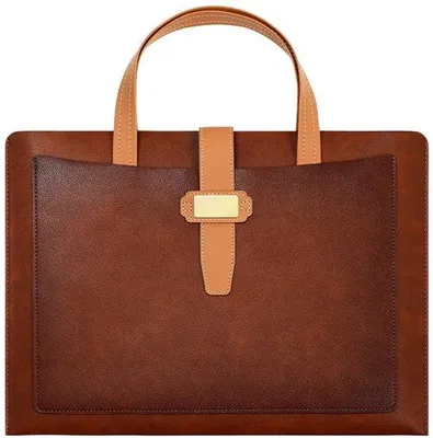 Immagine prodotto di Borsa da lavoro grande, in pelle e impermeabile