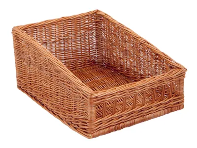 Produktbild von Regalkorb, naturbraun, Thekenkorb, Brötchenkorb, Allzweckkorb, 50x40x15x25cm