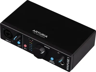 Zdjęcie produktu dla Arturia MiniFuse 1 Black Interfejs audio USB