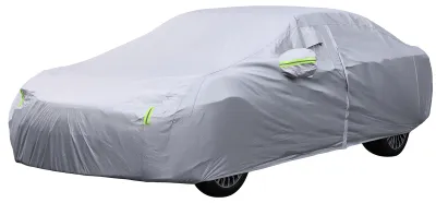 Produktbild von Wasserdichte Allwetter-Autoabdeckung, Schneeschutz für Toyota Camry LE/Corolla LE (2010–2025) und Mercedes-Benz E-Klasse, mit Belüftungslöchern, inklusive Antennen-Montagesatz, ganzjährig einsetzbar, Schutz vor Wind, Schnee und UV-Strahlung