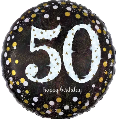 Produktbild von AMSCAN Sd-C Sparkling Birthday 50 0 0 0