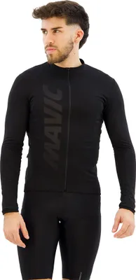 Produktbild von Mavic Aksium Thermo Langarm-trikot Schwarz S Mann Schwarz S