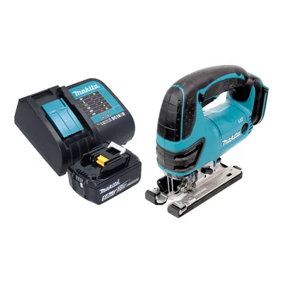 Produktbild von Makita DJV 180 ST1X Akku Stichsäge 18 V 135 mm + 1x Akku 5,0 Ah + Ladegerät
