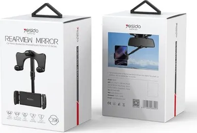 Produktbild von YESIDO C196 Universal Handy Halterung für Rückspiegel