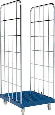 Produktbild von Rollbehälter 2 Wände 682x815x1650
