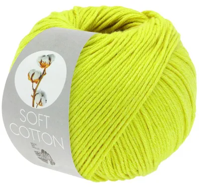 Produktbild von Lana Grossa - Soft Baumwolle 0049 neongrün