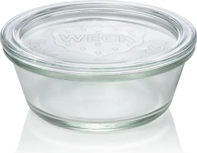 Produktbild von 6x Weck Glas Gourmetglas mit Deckel Gourmet 300 ml