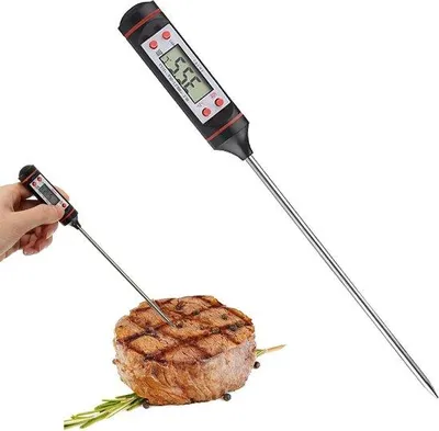 Obrázok produktu pre Okamžitý teplomer na grilovanie a varenie