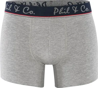 Produktbild von 2-Pack Retropants "Jersey" (Navy/Grau) 2XL